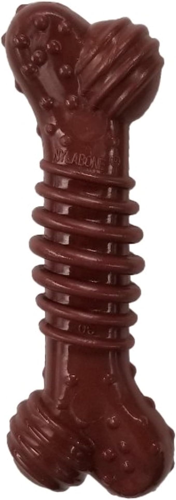 Nylabone Power Chew Textured Bone Chew Toy, Dog Toys for Aggressive Chewers, Flavor Medley, Small/Regular (1 Count)