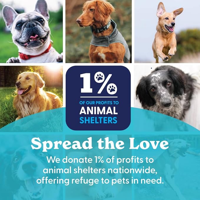 Adult Dog Multifunction Support, Omega 3 Supplement, Gut Health Probiotics, Immune Support, Heart, Skin, Liver, Brain, Joint Health, Glucosamine Chondroitin, Bacon Flavor, 90 Soft Chews