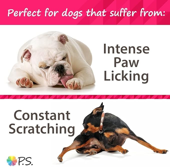 Ps for Dogs 100% Hypoallergenic Dog Food - No More Paw Licking & Skin Scratching – Solves Allergies Naturally - No More Harmful Shots, Pills & Expensive Prescription Food