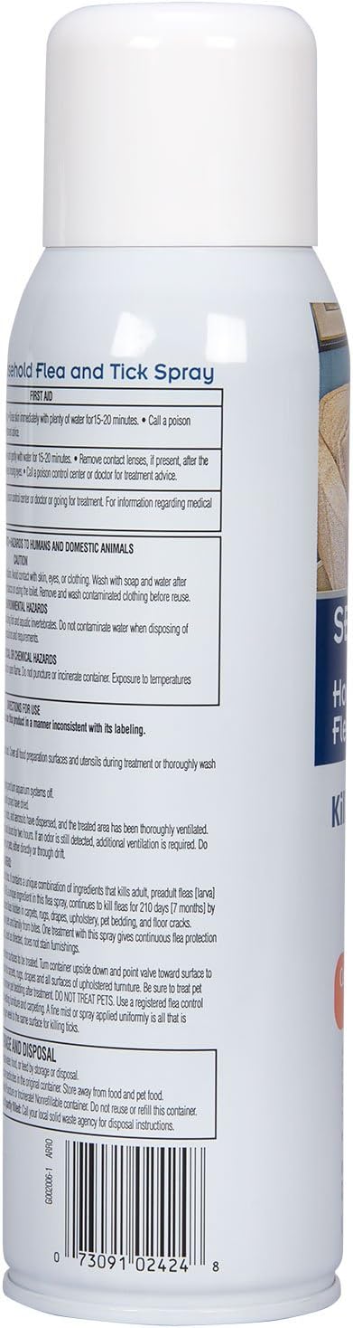 SENTRY HOME Household Flea and Tick Spray, Protect Your Home from Fleas and Ticks, 16 oz