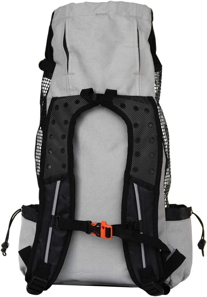 K9 Sport Sack | Dog Carrier Adjustable Backpack (Medium, Air 2 - Charcoal Grey)