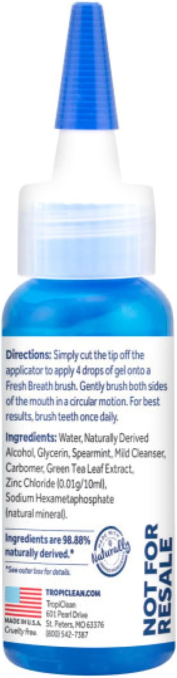 Fresh Breath Certified Wellness Collection Vet Strength Oral Care Kit for Small & Medium Dogs - Removes Plaque & Tartar - Freshens Bad Dog Breath - Teeth Cleaning Kit