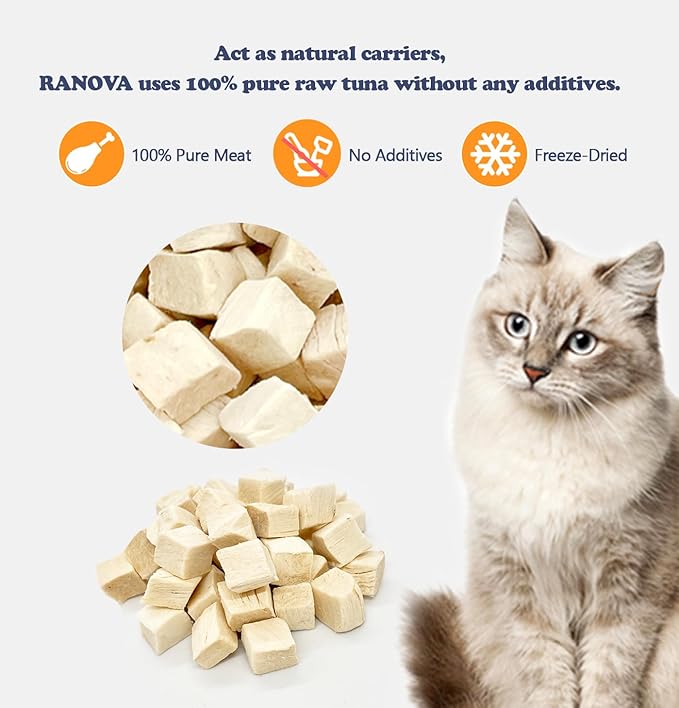 Freeze-Dried Chicken Training Treats for Dogs and Cats | 270 Treats, 4oz Single Ingredient, Raw, Healthy, All Natural, Recyclable Packaging (Chicken)