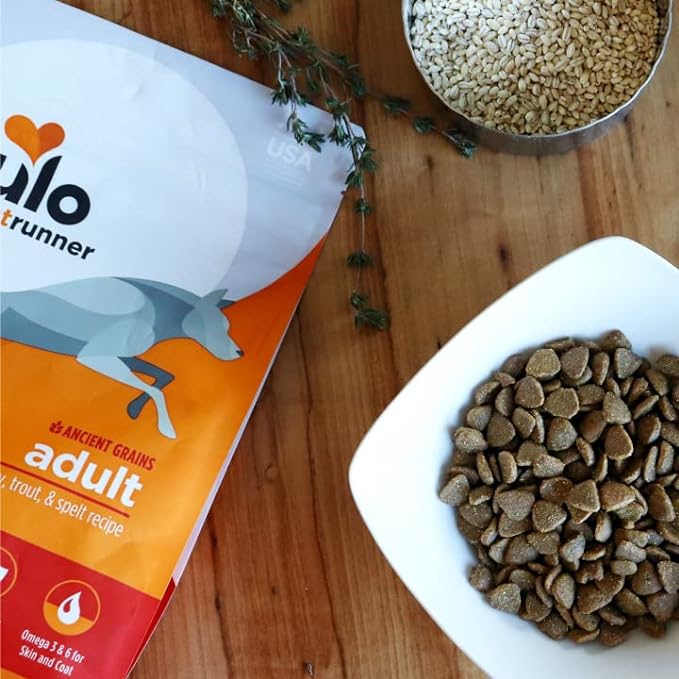 Nulo Frontrunner All Breed Adult Dry Dog Food, Premium All Natural Dog Kibble, Made with Ancient Grains Promote Fullness with Healthy Digestive Aid BC30 Probiotic & Antioxidants for Immune Health