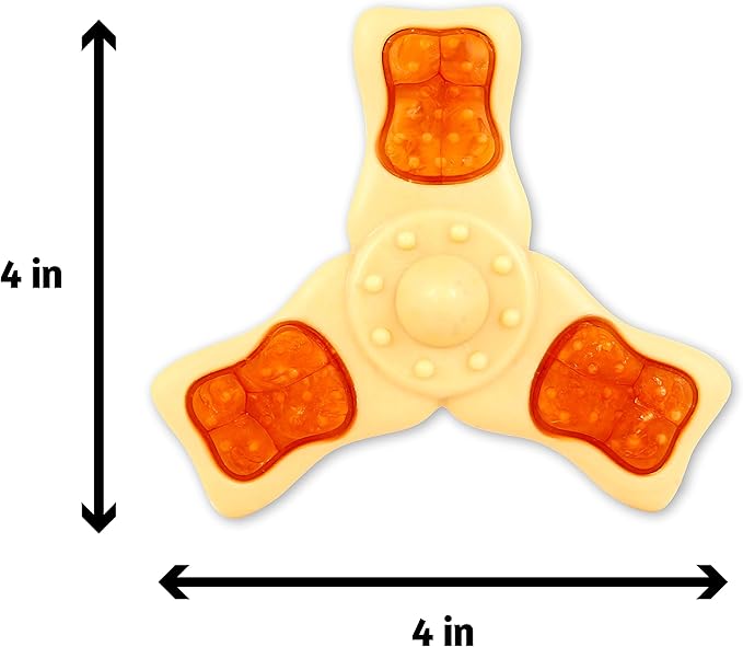 Hartz Chew ‘n Clean Chew Chicken Flavored Tri-Point Dog Treat & Chew Toy, Small 2 Pack