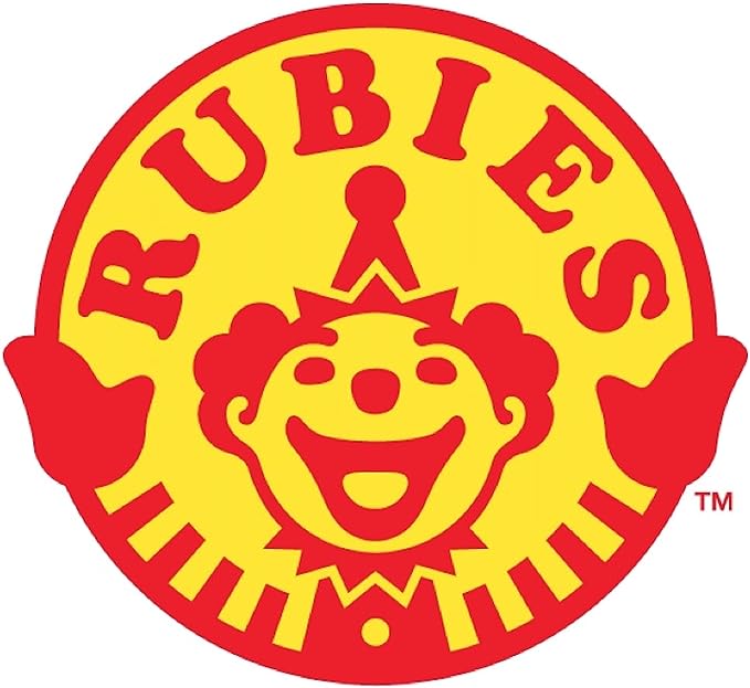 Rubie's unisex adult Hamburger Dog Costume Party Supplies, White, M Neck 14.5 Girth 20 Back 15 US