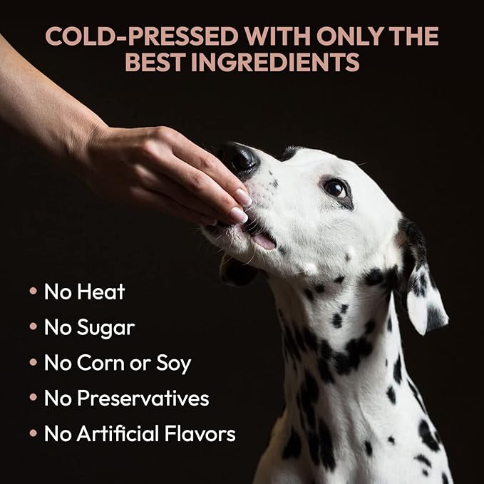 Gnawty Bites Omega Shine Dog Allergy Relief | Skin & Coat Strengthening Probiotics for Dogs with DHA Gold, Wild Alaskan Salmon Oil, Omega-6, Omega-9 & Omega-3 for Dog | 120 Soft Chews - (264 G)