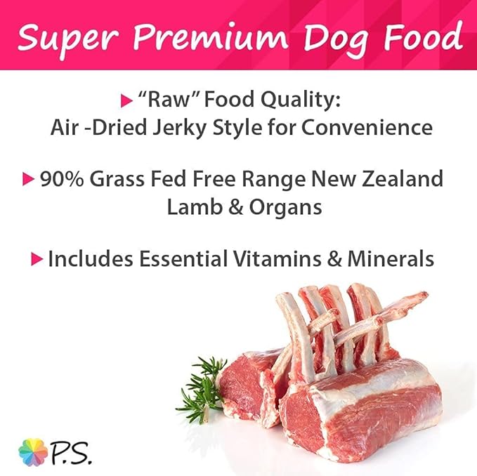 Ps for Dogs 100% Hypoallergenic Dog Food - No More Paw Licking & Skin Scratching – Solves Allergies Naturally - No More Harmful Shots, Pills & Expensive Prescription Food