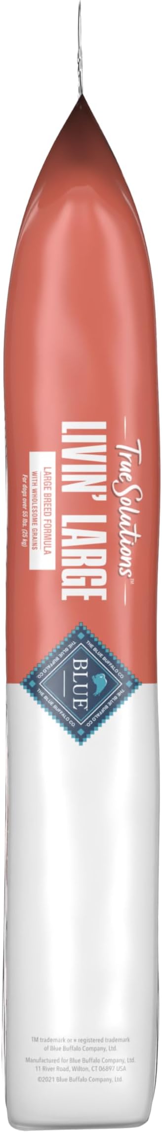Blue Buffalo True Solutions Livin' Large Natural Large Breed Adult Dry Dog Food, Chicken 24-lb