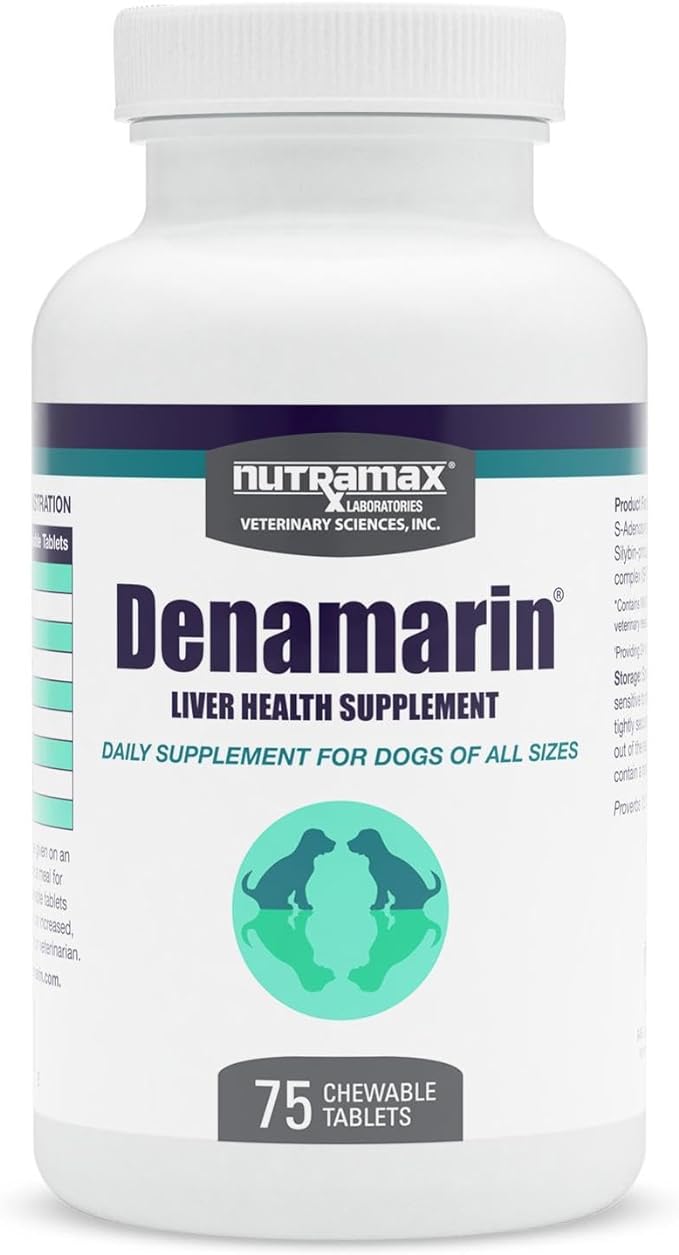 Denamarin for Dogs Chewable Tablets - 75 count