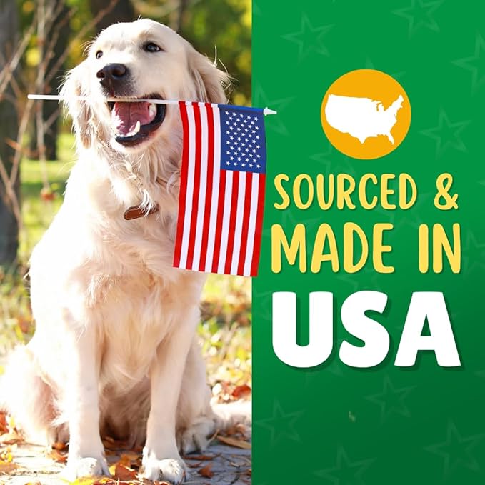 Lucky Premium Treats Chicken Straw Dog Treats – USA Made Single Ingredient Chicken Jerky for Dogs – All Natural Jerky Treat – 7 oz Jar