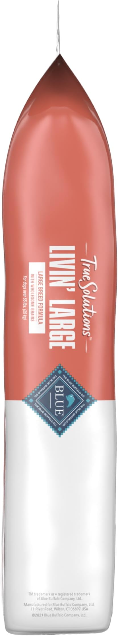 Blue Buffalo True Solutions Livin' Large Natural Large Breed Adult Dry Dog Food, Chicken 11-lb