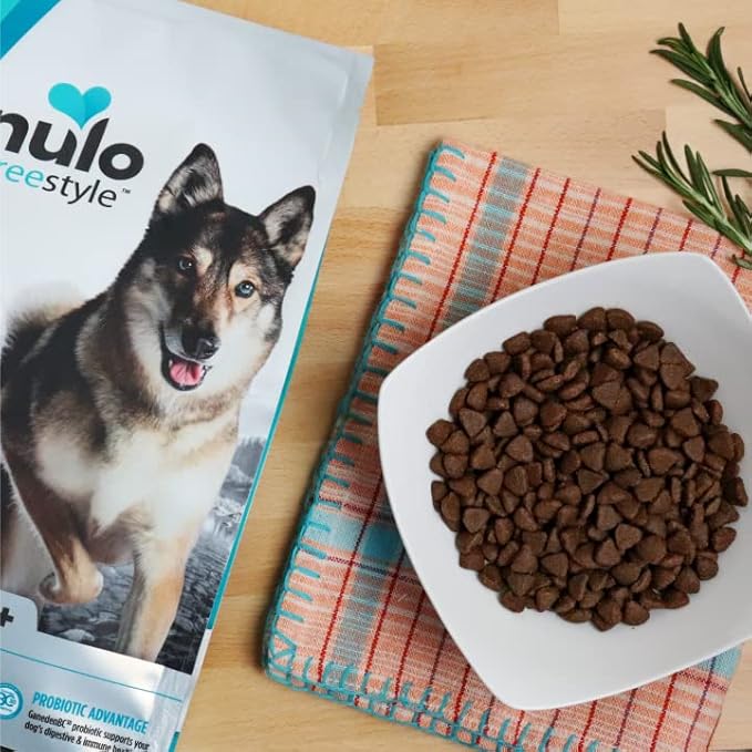 Nulo Freestyle All Breed Dog Food, Premium Allergy Friendly Adult & Puppy Grain-Free Dry Kibble Dog Food, Single Animal Protein with BC30 Probiotic for Healthy Digestive Support 5.5 Pound (Pack of 1)