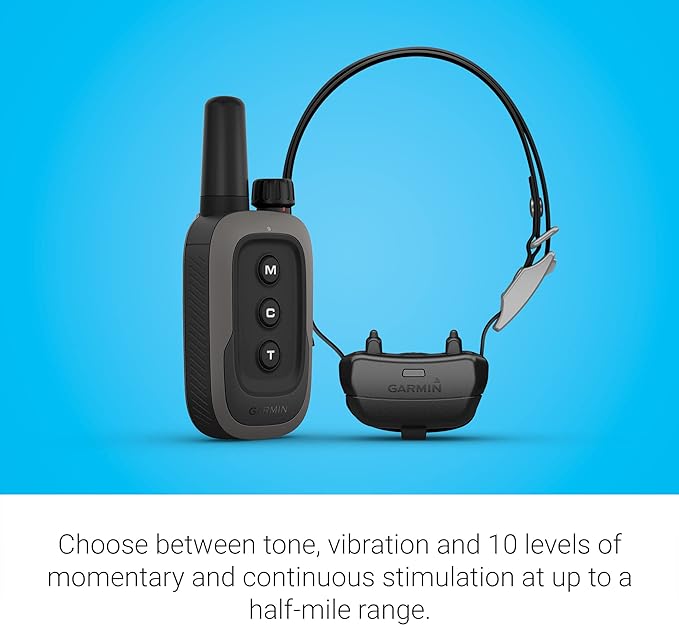 Garmin Delta® SE Bundle - Handheld & Dog Device, Simple 3-Button Dog Training System, Train Up to Two Dogs, Water Resistant