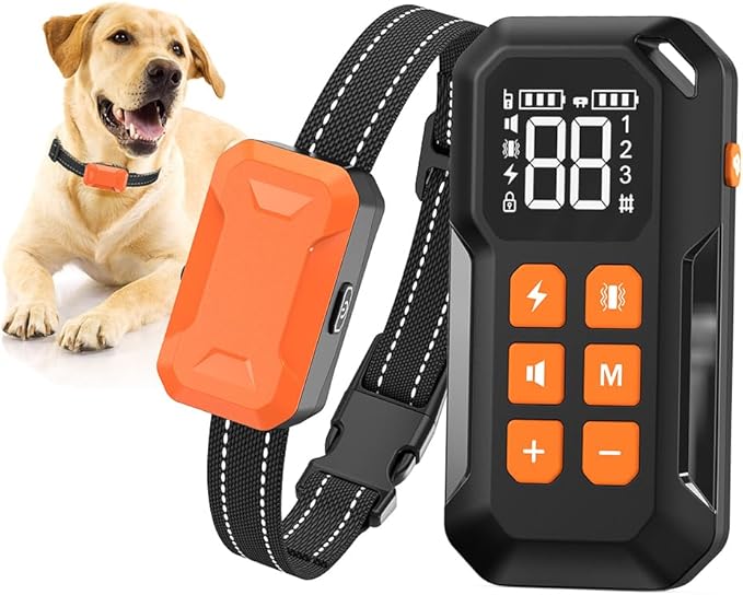 Wireless Dog Fence System,Electric Fence for Dog,Dog Training Collar with Remote,Dog Training & Behavior Aids shock collar,Rechargeable,Waterproof.
