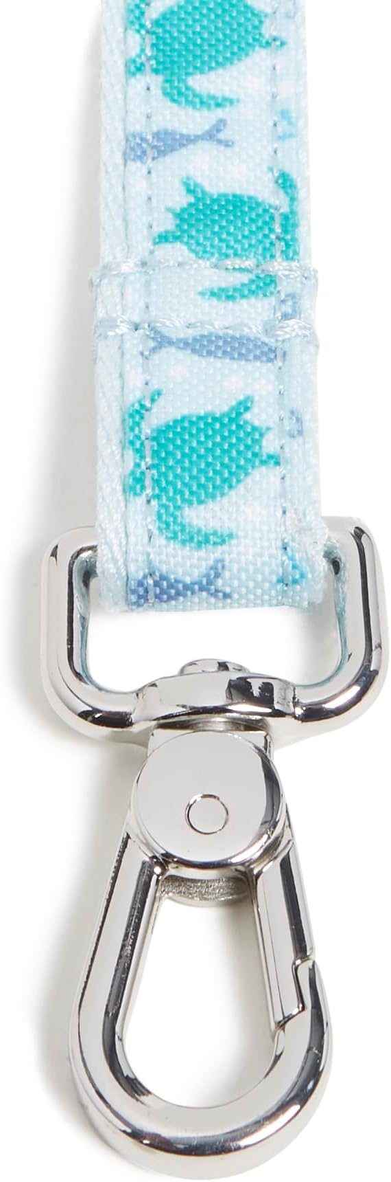 Vera Bradley Women's Recycled Lighten Up Water-repellent Pet Leash, Tiny Turtle Dream, Large