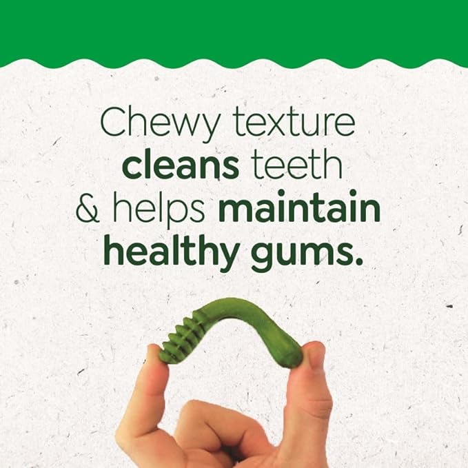 Greenies Puppy Petite Size Natural Dental Dog Treats, 6 oz. Pack (10 Treats)
