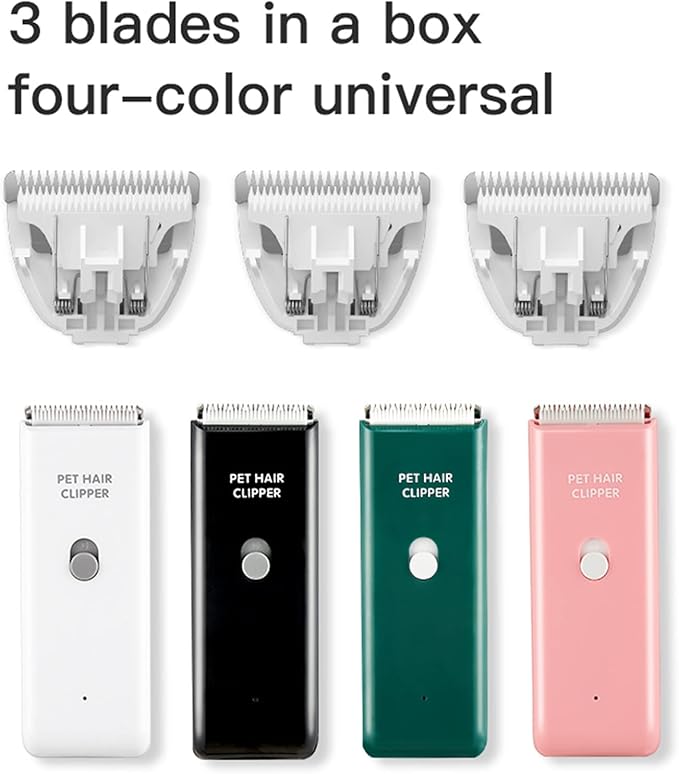 3 PCS Standard Size Replaceable Ceramic Blades Set Pet Hair Clipper,Cat Dog Common Use Clipper Blade(#AP005)