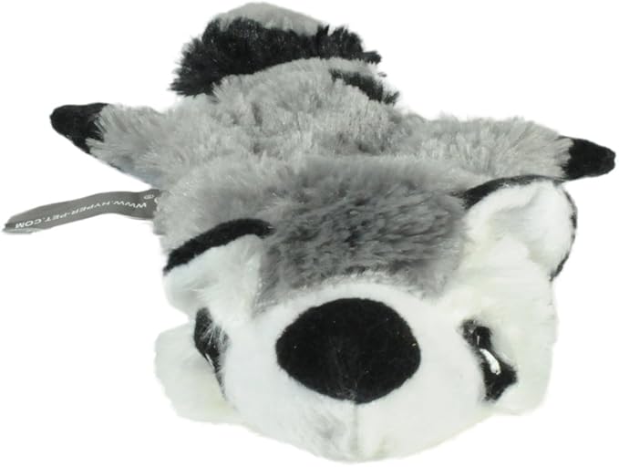 Hyper Pet Critter Skinz Raccoon Stuffless Dog Toy, Medium