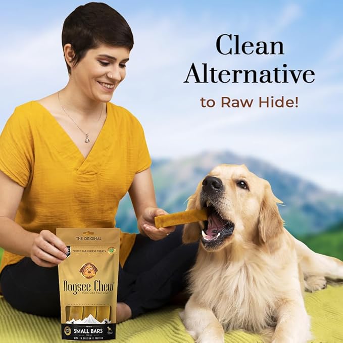 Dogsee Himalayan Yak Cheese Dental Chews for Dogs (Medium - 2 Chews) | All-Natural | Made in Himalayan Regions | Original Yak Cheese Dental Chews