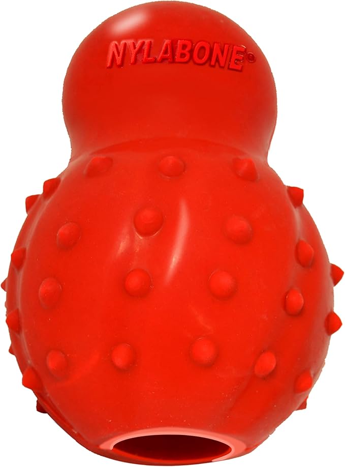 Nylabone Strong Chew Cone Stuffable Chew Toy for Dogs, Bacon Flavored Fillable Treat Toy, Large/Giant - Up to 50 lbs. (1 Count)