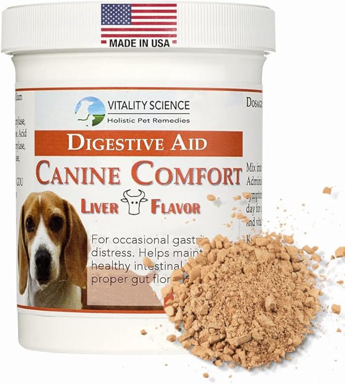 Canine Comfort for Dogs | Maintains a Healthy Intestinal Tract and Proper Gut Flora| Restores Gastric Distress | Helps with Vomiting and Diarrhea | 100% Additive Free