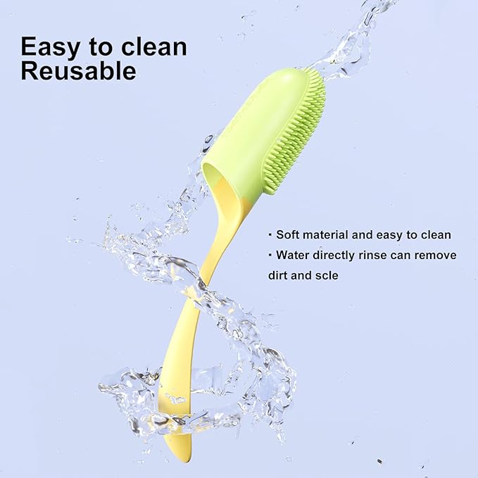 3Pack Dog Toothbrush Dog teeth cleaning Kit, Cat Toothbrush, Pet finger toothbrush for dog Teeth Cleaning & Dental Care, Pet Finger Toothbrush Kit Excludes Dog Toothpaste(Multi-colored)