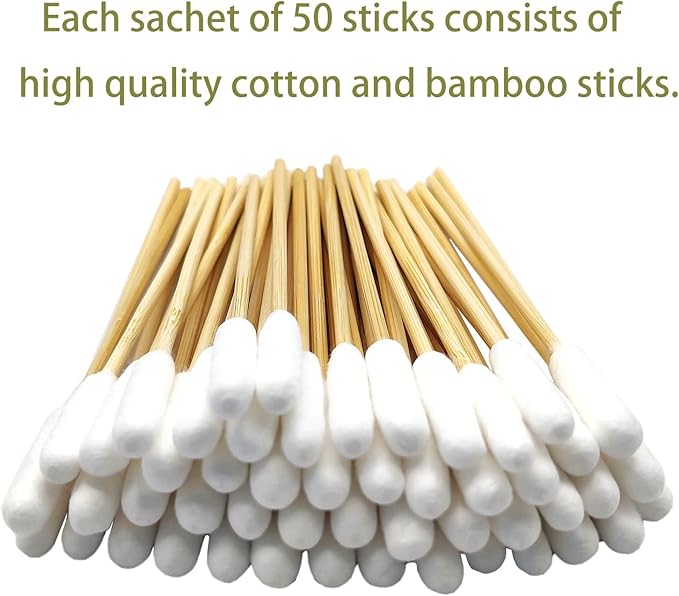 Long Qtips,500pcs-4.7 Inch,Dog Qtips,Dog Ear Swabs, Ear Cleaner for Dogs,Dog Ear Cleaning, Pet Ear Cleaner,Dog Cotton Swabs,Long Cotton Swabs for Dogs and Pets
