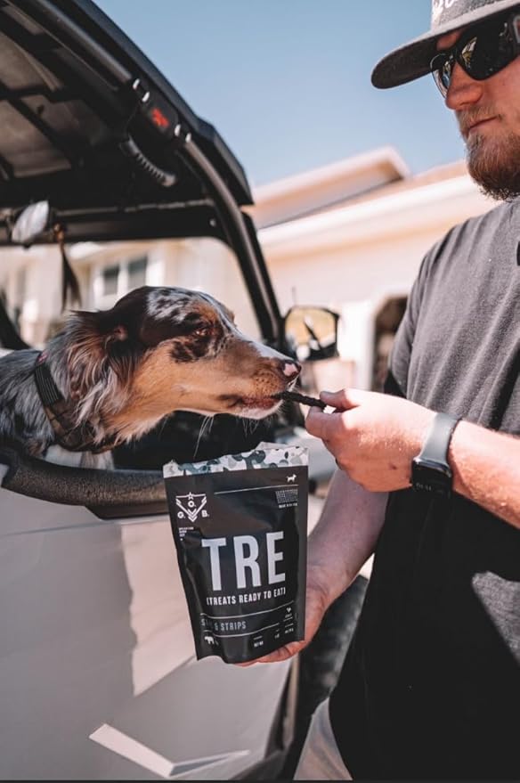 Operation Good Boy Dog Treats - Beef Jerky Strips Stars & Strips | Natural, Farm-Raised Meat - Vet-Formulated AAFCO Approved Ingredients | Perfect Training Treats for Medium to Large Dogs