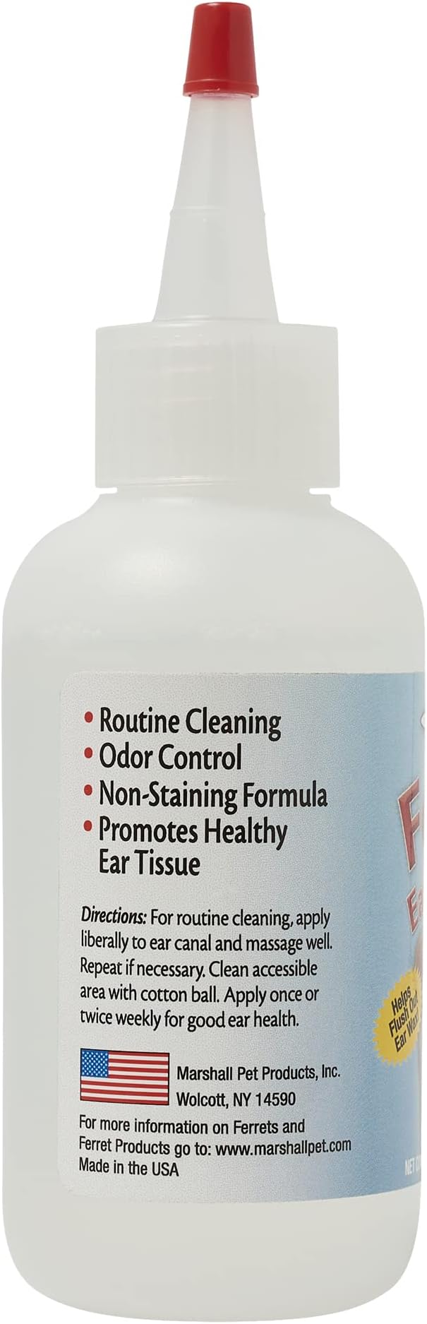 Marshall 4-Ounce Small Animal Ear Cleaning Solution