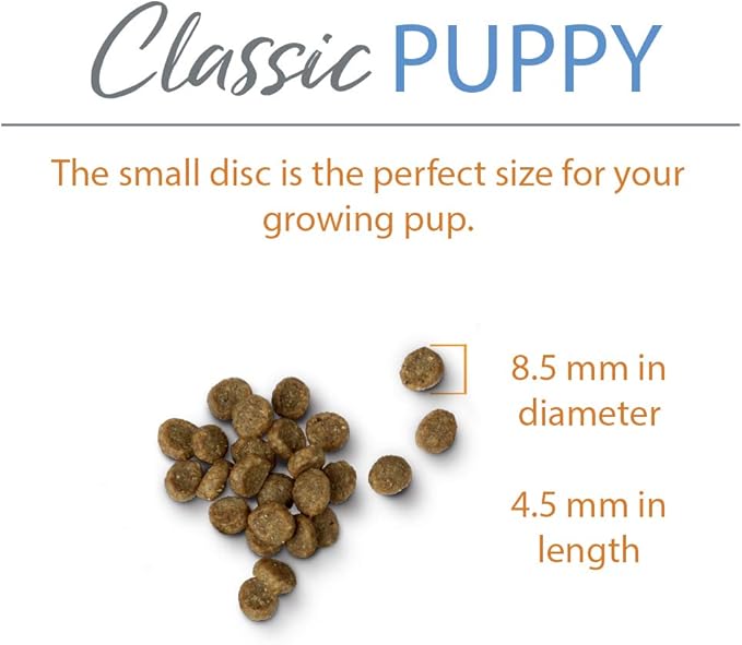 Chicken Soup For The Soul Pet Food Classic Dry Puppy Food, Chicken, Turkey & Brown Rice Recipe, 4.5 Pound Bag | Soy Free, Corn Free, Wheat Free, Dry Dog Food Made with Real Ingredients