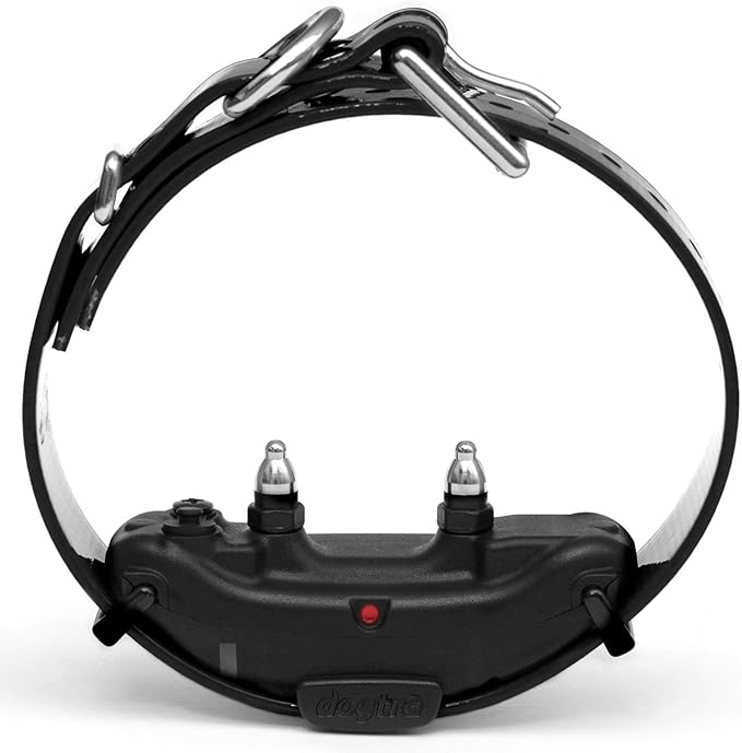 Dogtra ARC Dog Training Collar - 3/4 Mile Range, Waterproof, Rechargeable, Static, Vibration, Fits 15lbs & Up, Includes Free Essential Pet Products Training Clicker and Collapsible Food and Water Bowl