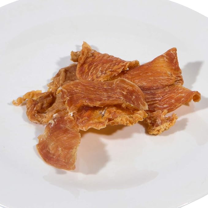 Made with Love | Chicken Jerky Treats | All Natural, 100% Chicken Breast, Human Grade, USDA Grade A, Cage Free, Grain Free, No Preservatives, Sourced & Made in USA, Great for Training