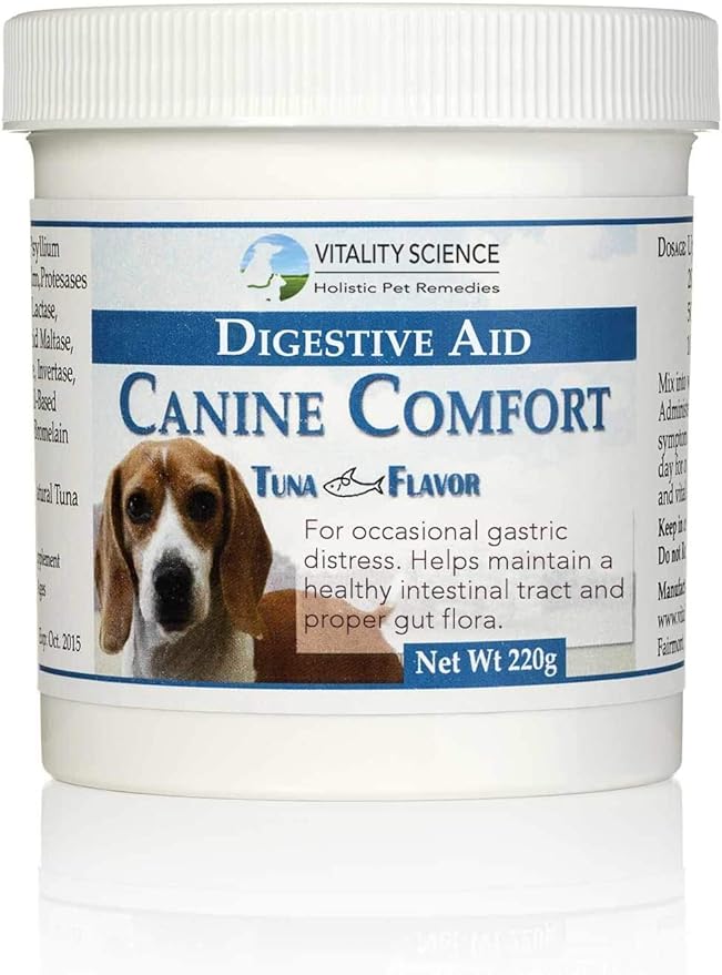 Canine Comfort for Dogs | Maintains a Healthy Intestinal Tract and Proper Gut Flora| Restores Gastric Distress | Helps with Vomiting and Diarrhea | 100% Additive Free