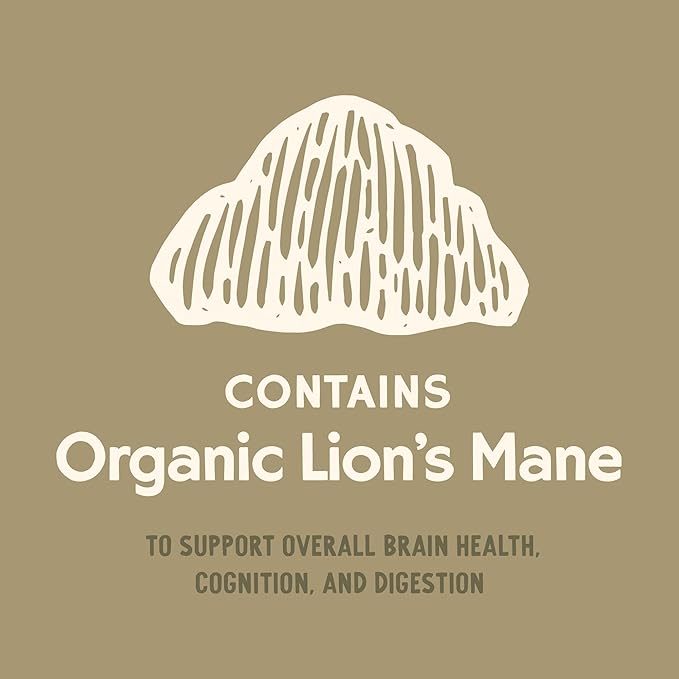 Super Blend Powder, Mushroom Mycelium and Dog Probiotic Supplement for Brain and Digestive Health Support, Lion’s Mane & Probiotic, Lion's Mane + Probiotics