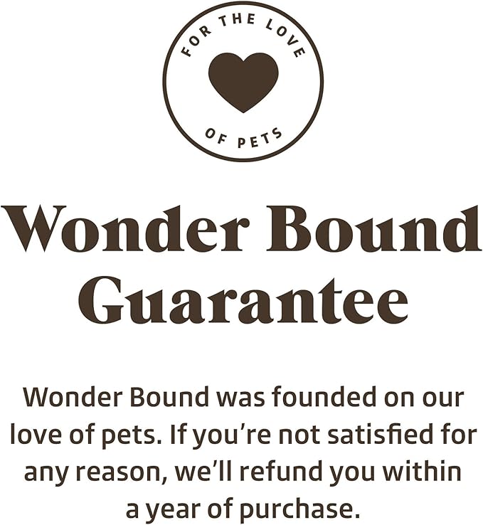 Amazon Brand - Wonder Bound Dog Dental Treats for Medium Dogs (25-50 lbs), Fresh Mint Flavor, Made with Real Chicken, Nubbed Texture for Plaque & Tartar Control, Freshens Breath While Chewing 13 Count