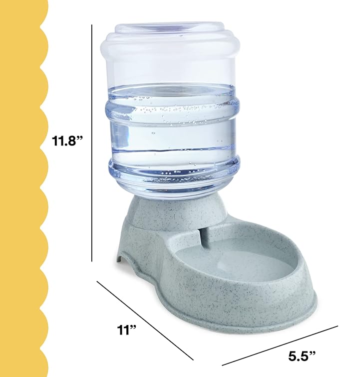 Noa Store Automatic Pet Water Dispenser | BPA Free 1 and 3 Gallon Cat Water Dispenser Food Dispenser, H20, Dog Small and Big Cat Feeder, Cat Water Bowl and Dog water dispenser, Automatic Pet waterer