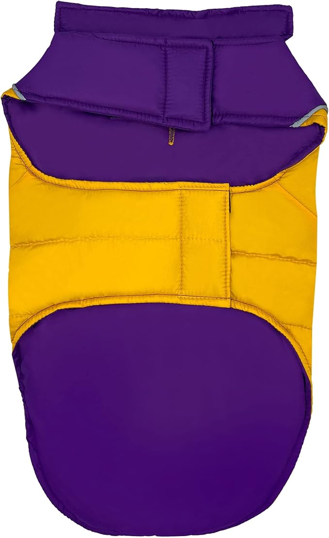 Pets First Pets NFL Licensed Dog & Cat Vest Pet Puffer Down Coat Jacket, Team Color, Small US