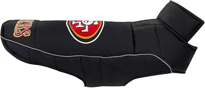 Pets First Pets NFL Licensed Dog & Cat Vest Pet Puffer Down Coat Jacket, Team Color, Small US