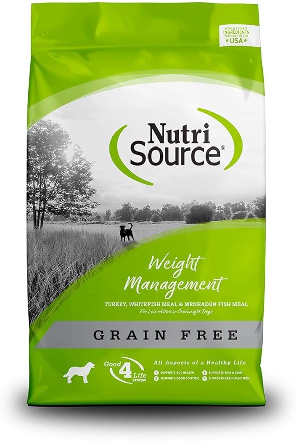 Nutrisource Grain Free ( Turkey ) Weight Management Dog Food 30Lb