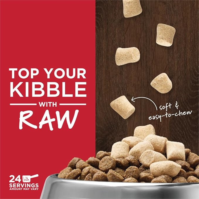Instinct Freeze Raw Boost Mixers Freeze Dried Raw Dog Food Topper, Grain Free Freeze Dried Dog Food Topper | Multiple Sizes and Flavors 6 ounce (Pack of 1)