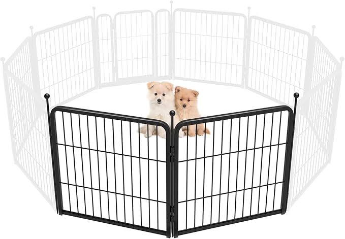 FXW Rollick Dog Playpen for Yard, RV CampingâPatented, 24 inch 2 Panels