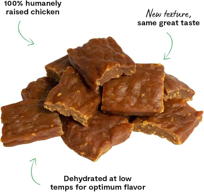 Open Farm Dehydrated Chicken Grain-Free Dog Treats, Humanely Raised Chicken Recipe with Natural Simple Ingredients and No Artificial Flavors or Preservatives, 4.5 oz