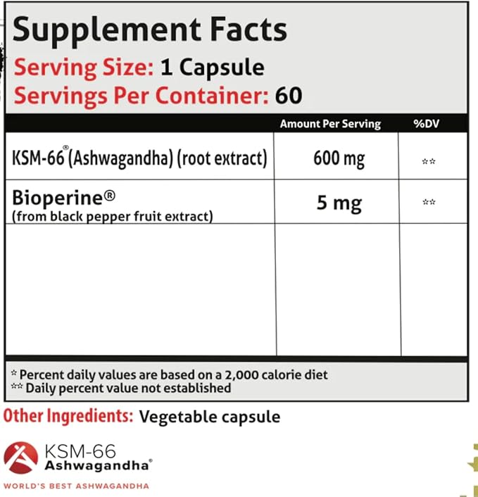 Essentials, Train Harder, Recover Faster, Increase Endurance, Veteren Owned and Operated (Ashwagandha KSM-66)