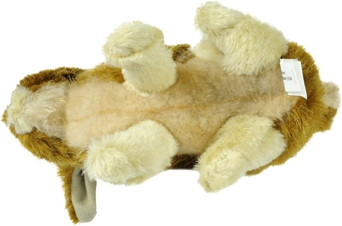 Hyper Pet Wildlife Critters Rabbit Plush Dog Toy with Squeaker, Brown