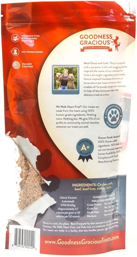 Goodness Gracious Human Grade Hula Lula Jerky for Dogs