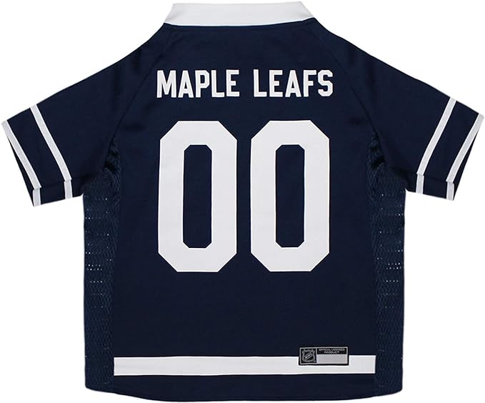Pets First NHL Toronto Maple Leafs Jersey for Dogs & Cats, X-Large. - Let Your Pet Be A Real NHL Fan!