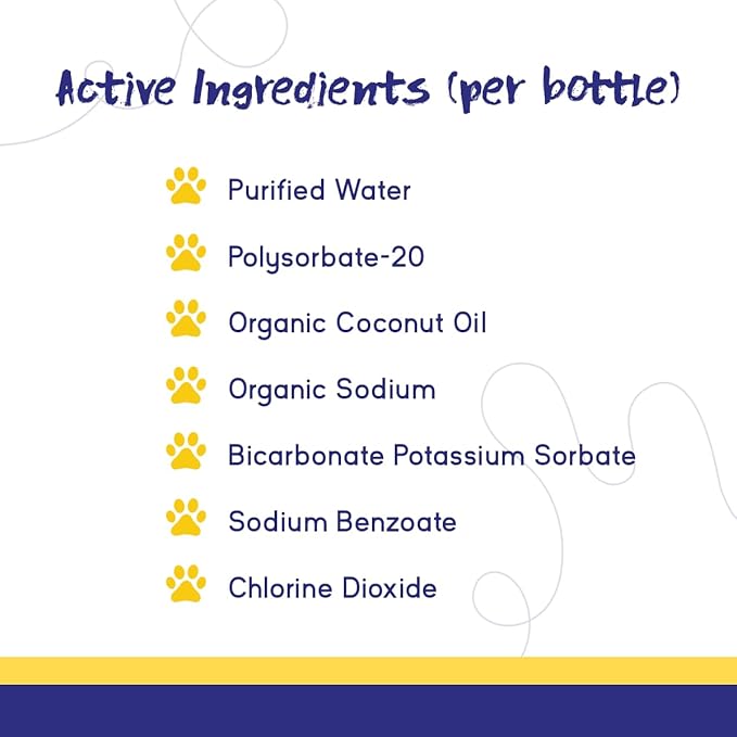 PupGrade Dental Care Water Additive Solution - Advanced Oral Care for Dogs - Dental Rinse for Fresh Breath to Fight Against Bad Breath, Plaque, and Tartar