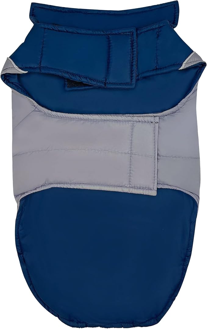 NFL Dallas Cowboys Puffer Vest for Dogs & Cats, Size Small. Warm, Cozy, and Waterproof Dog Coat, for Small and Large Dogs/Cats. Best NFL Licensed PET Warming Sports Jacket