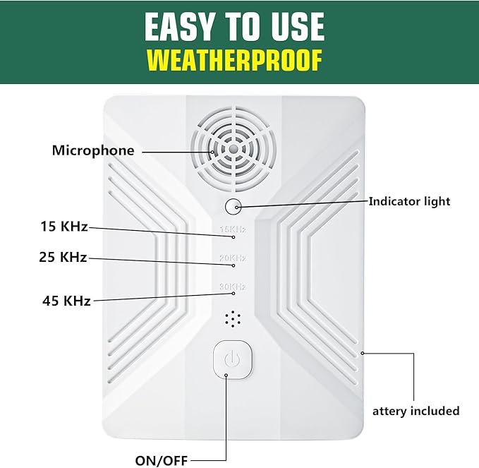 Anti Barking Device, Ultrasonic Bark Box wirh 3 Modes, Rechargeable Dog Bark Deterrent Devices Indoor & Outdoor, Dog Barking Stopper for Dogs Training & Behavior Aids